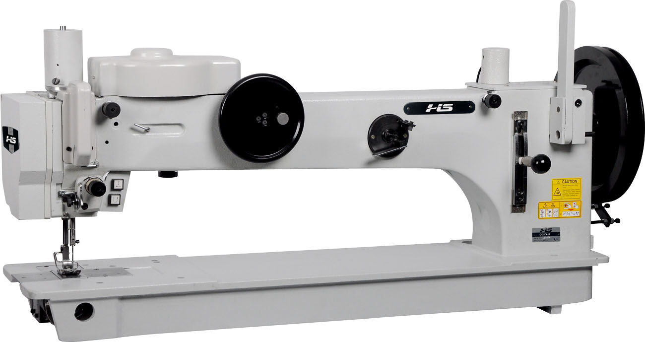 366-76 GG80018 series Single Needle 30" Long Arm Extra Heavy Duty Zigzag Sewing Machine - Image 1