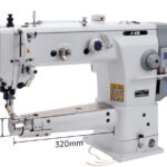 GC8442 top and bottom feed long arm cylinder bed lockstitch sewing machine