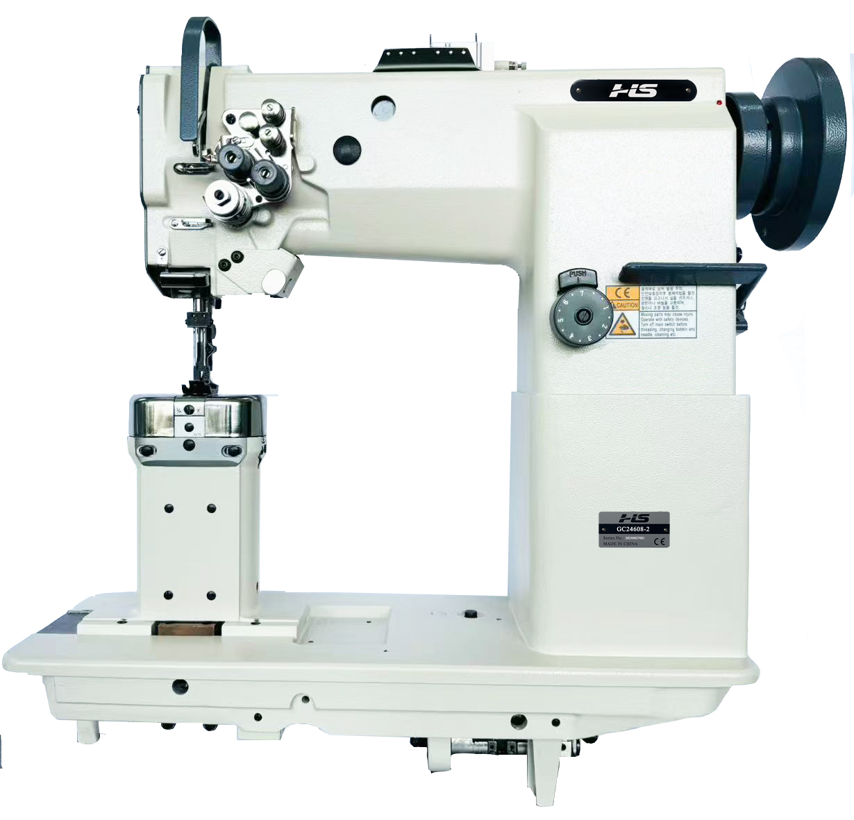 GC24608-2 GC24608 SERIES HIGH POST COMPOUND FEED LOCKSTITCH SEWING MACHINE - Image 1