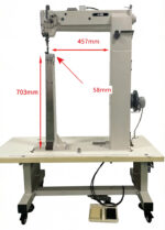 GC24698-1R/L series super post bed compound feed lockstitch sewing machine - Image 4
