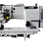 GC20638 series double needles split needle bar compound feed lockstitch sewing machine